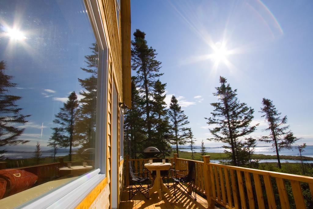 Gaspé Chalets Du Bout Du Monde מראה חיצוני תמונה