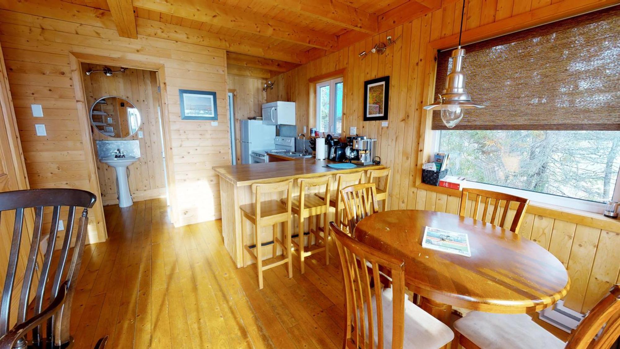 Gaspé Chalets Du Bout Du Monde מראה חיצוני תמונה