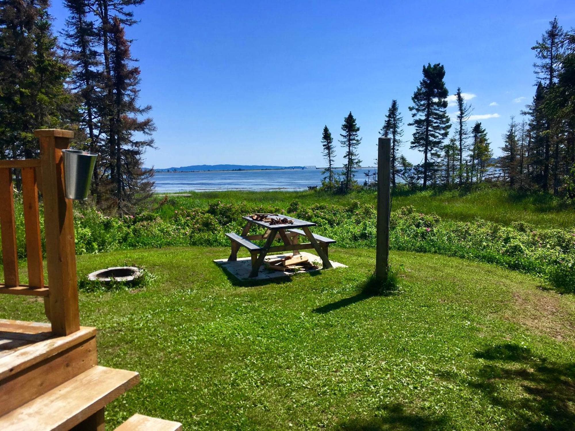 Gaspé Chalets Du Bout Du Monde מראה חיצוני תמונה