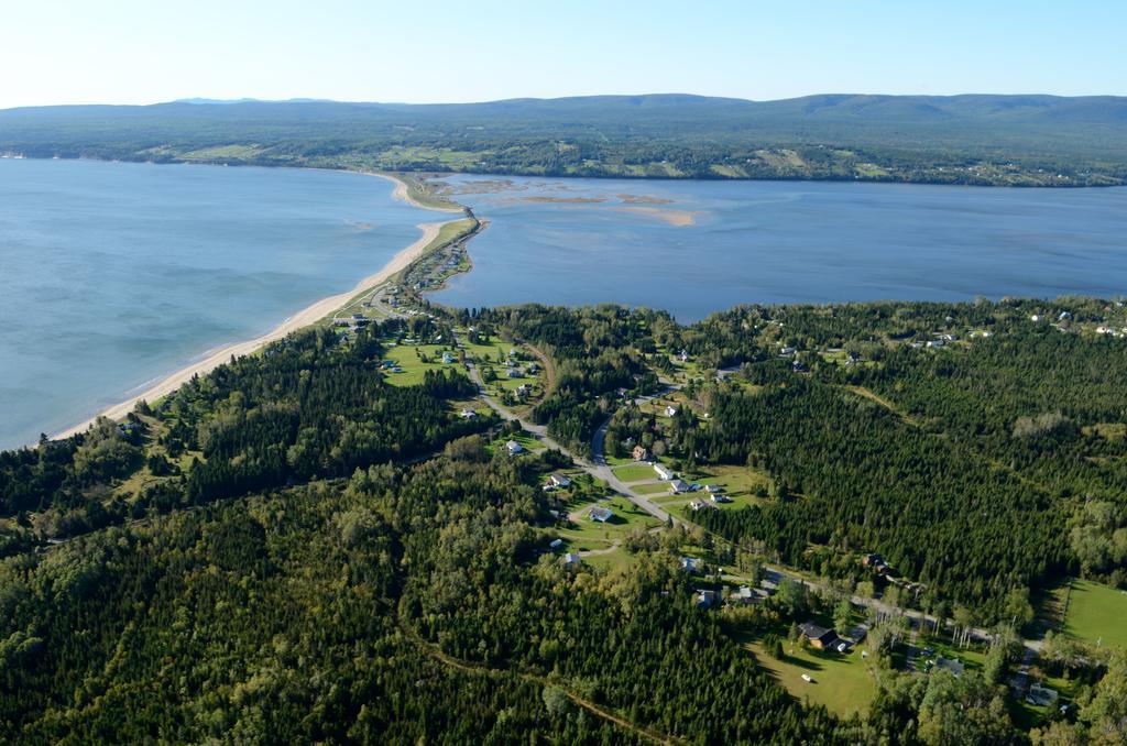 Gaspé Chalets Du Bout Du Monde מראה חיצוני תמונה